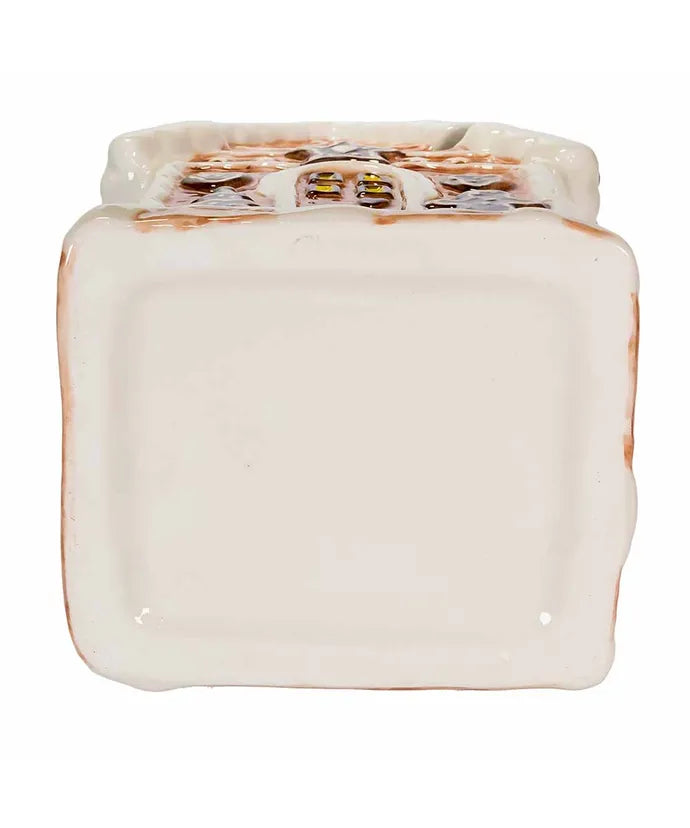 10.2 Inch Gingerbread House Cookie Jar