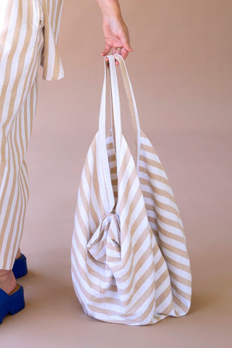 Set of 3 Striped Vacation Accessories