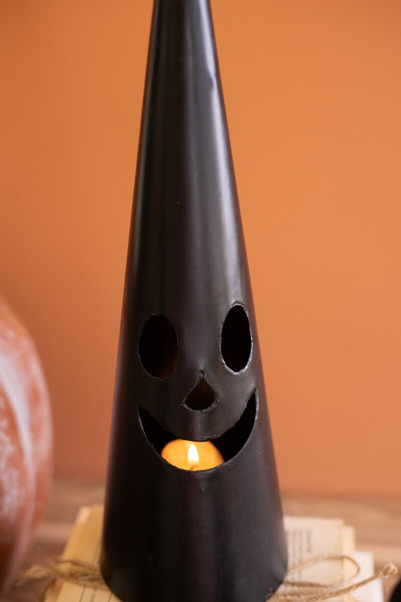 Set of 4 Halloween Hat Jack-O-Lanterns