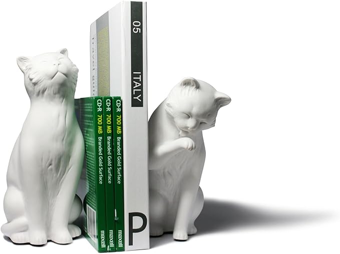 Cat Bookend Set
