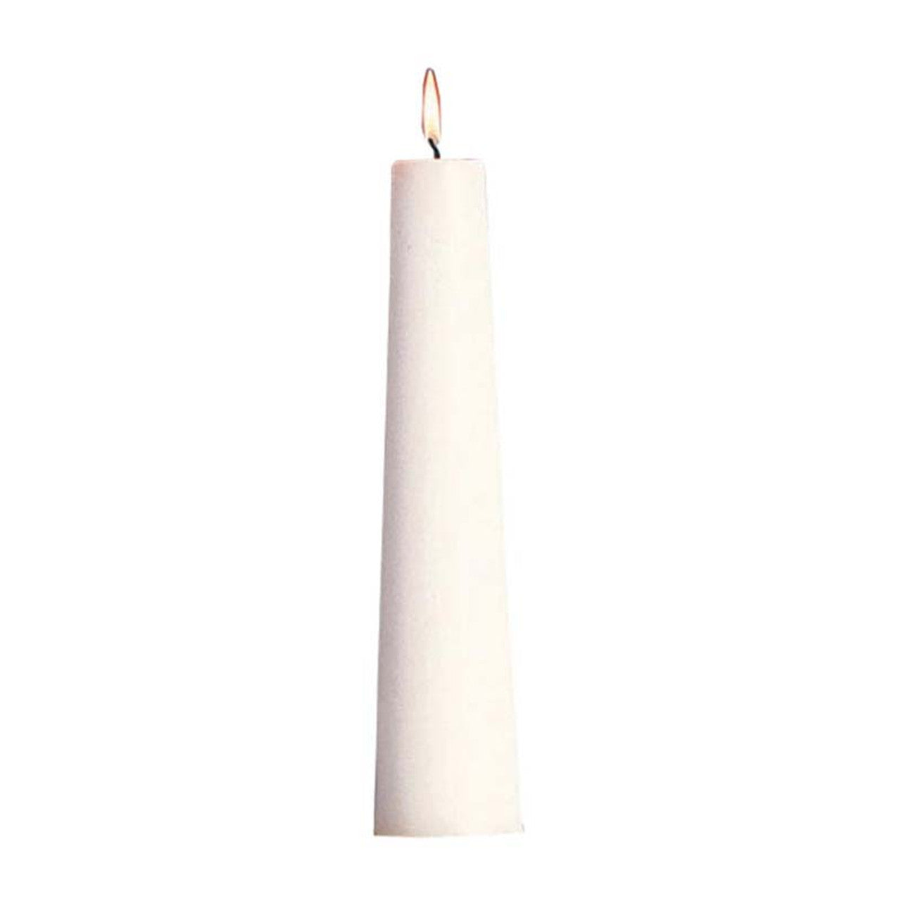Plain White Christ Candle