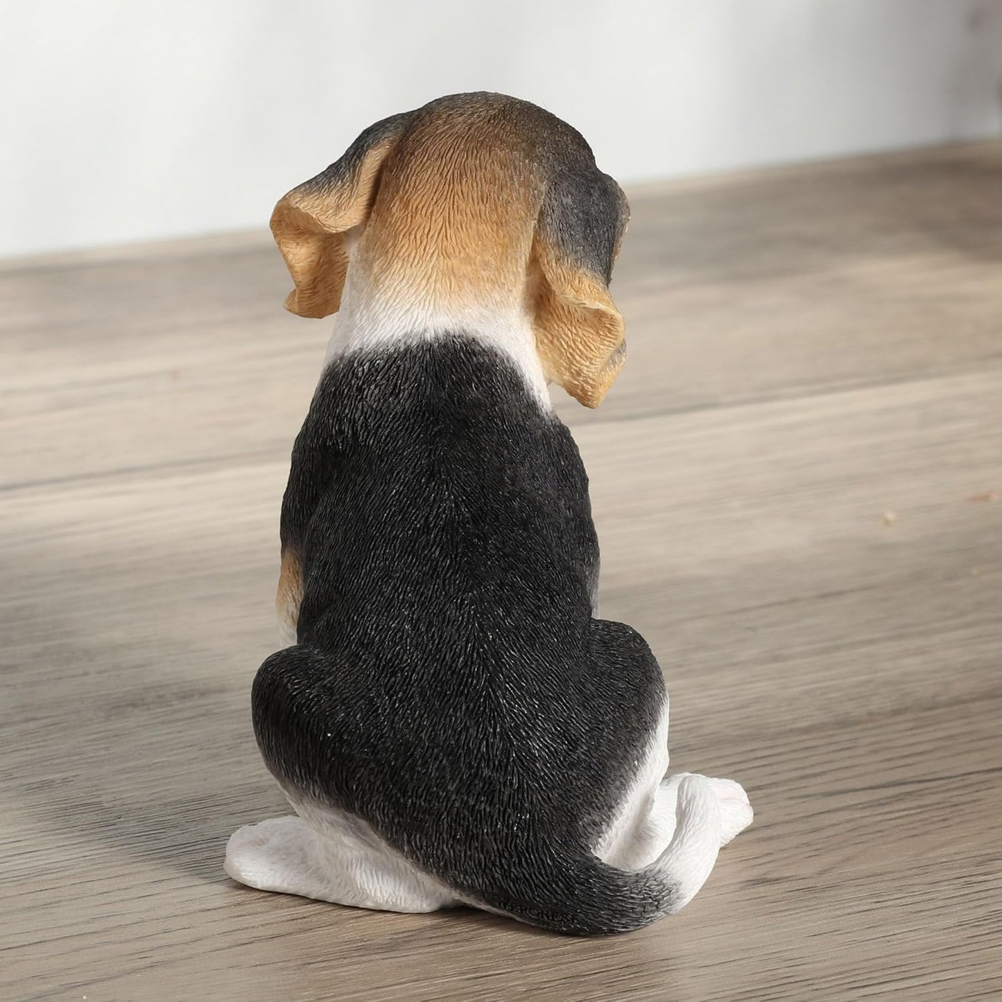 Sitting Beagle Puppy Figurine