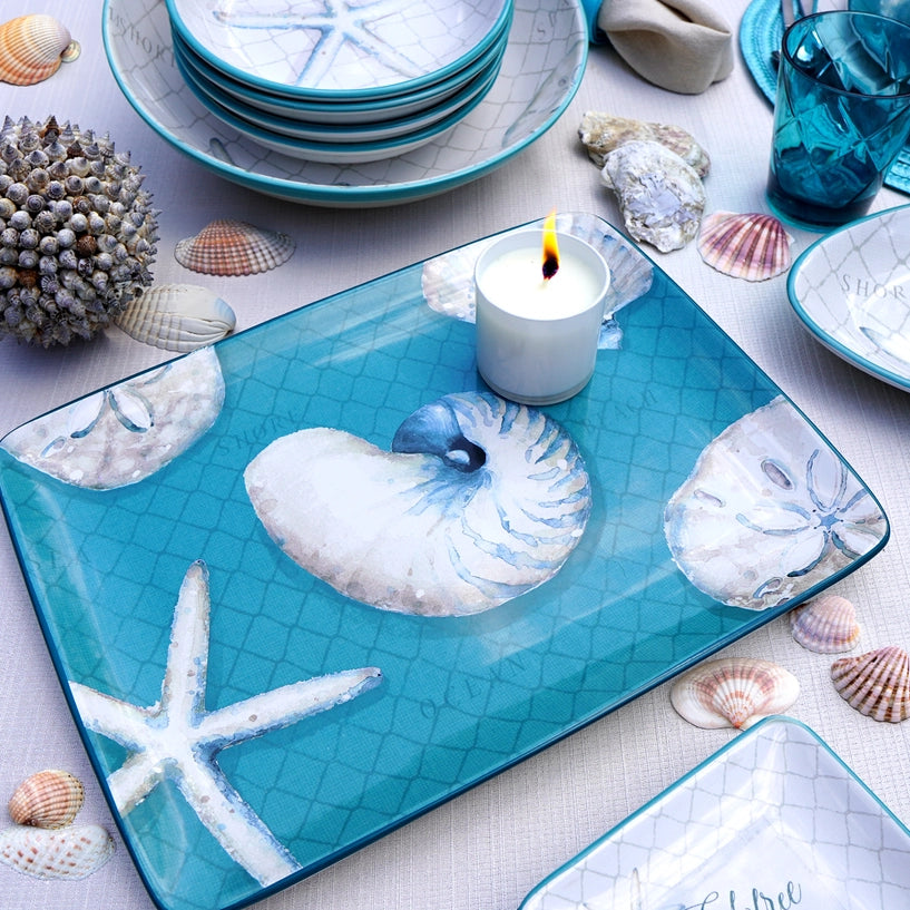 Ocean View Rectangular Platter