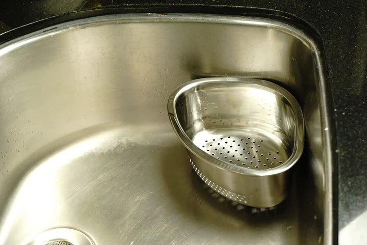 In-Sink Corner Basket - Stainless Steel