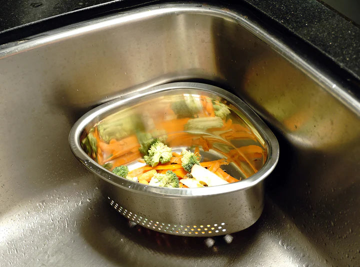 In-Sink Corner Basket - Stainless Steel