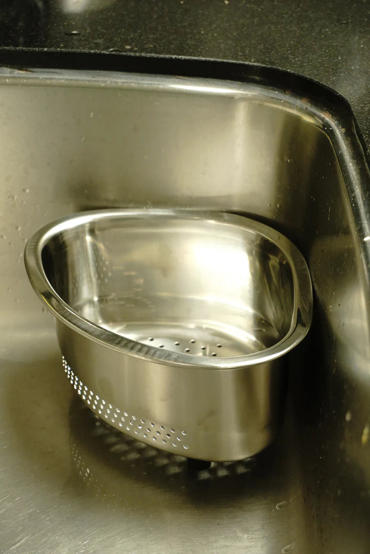 In-Sink Corner Basket - Stainless Steel
