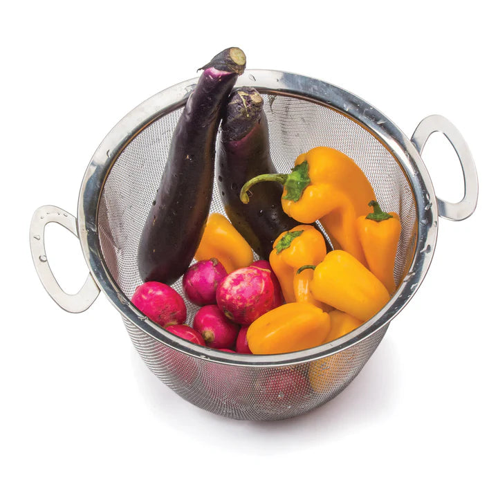 Wide Rim Mesh Basket - Large