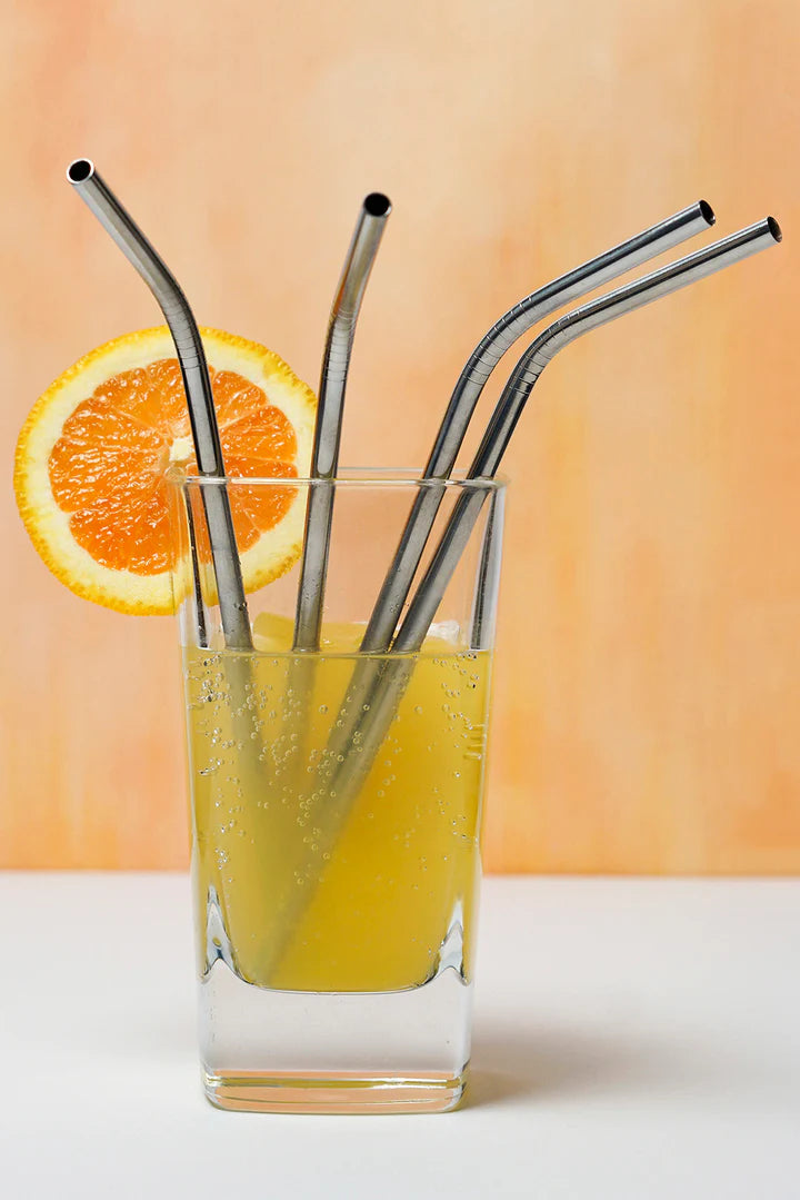 8.5In Straw Set Of 4