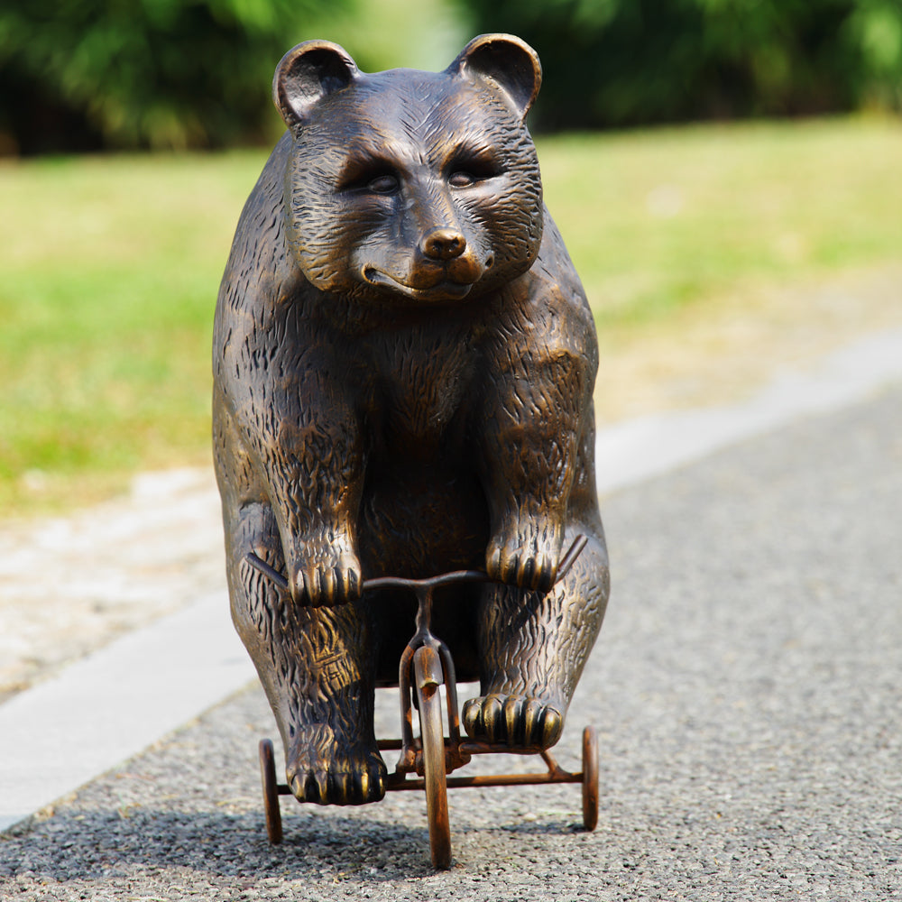 Big Bear - Little Trike Sculpture