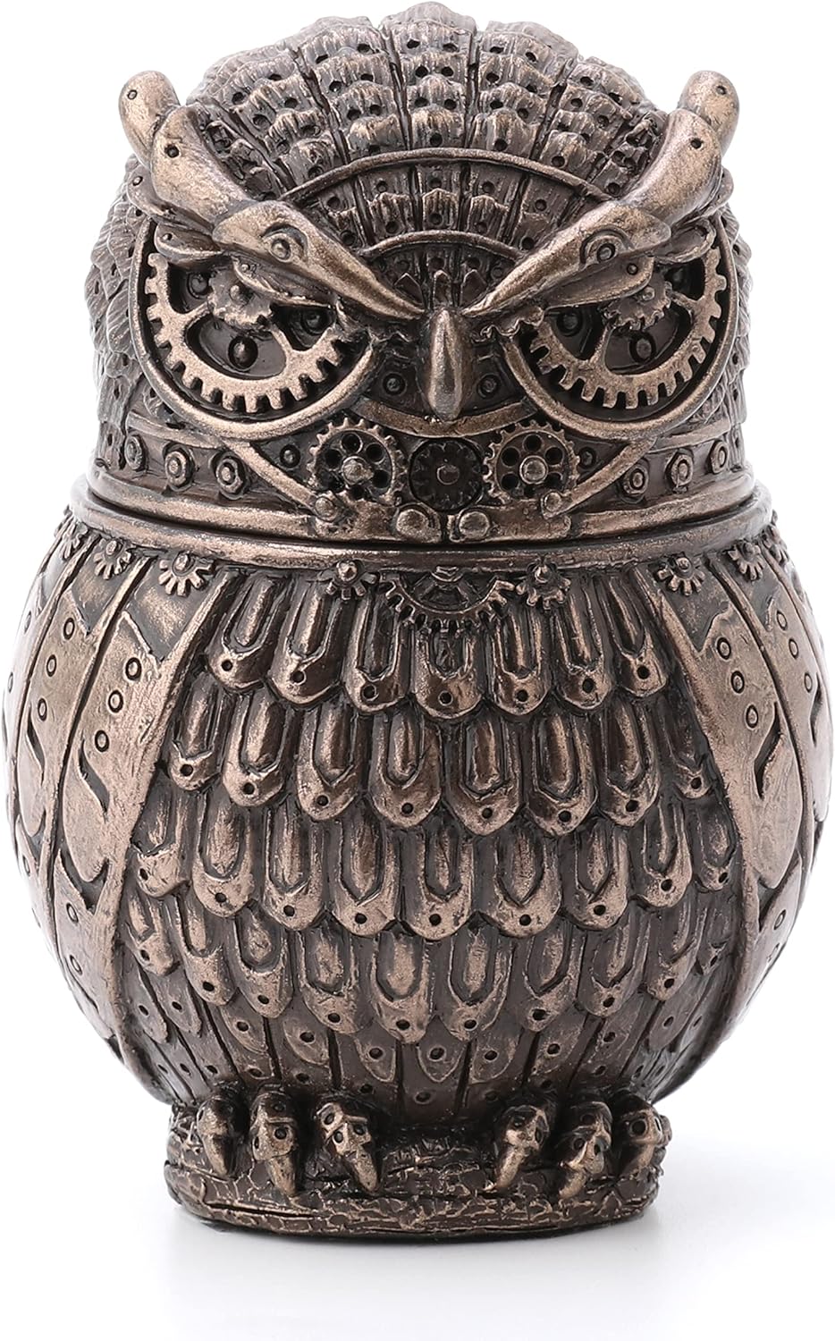 Steampunk Owl Secret Trinket Stash