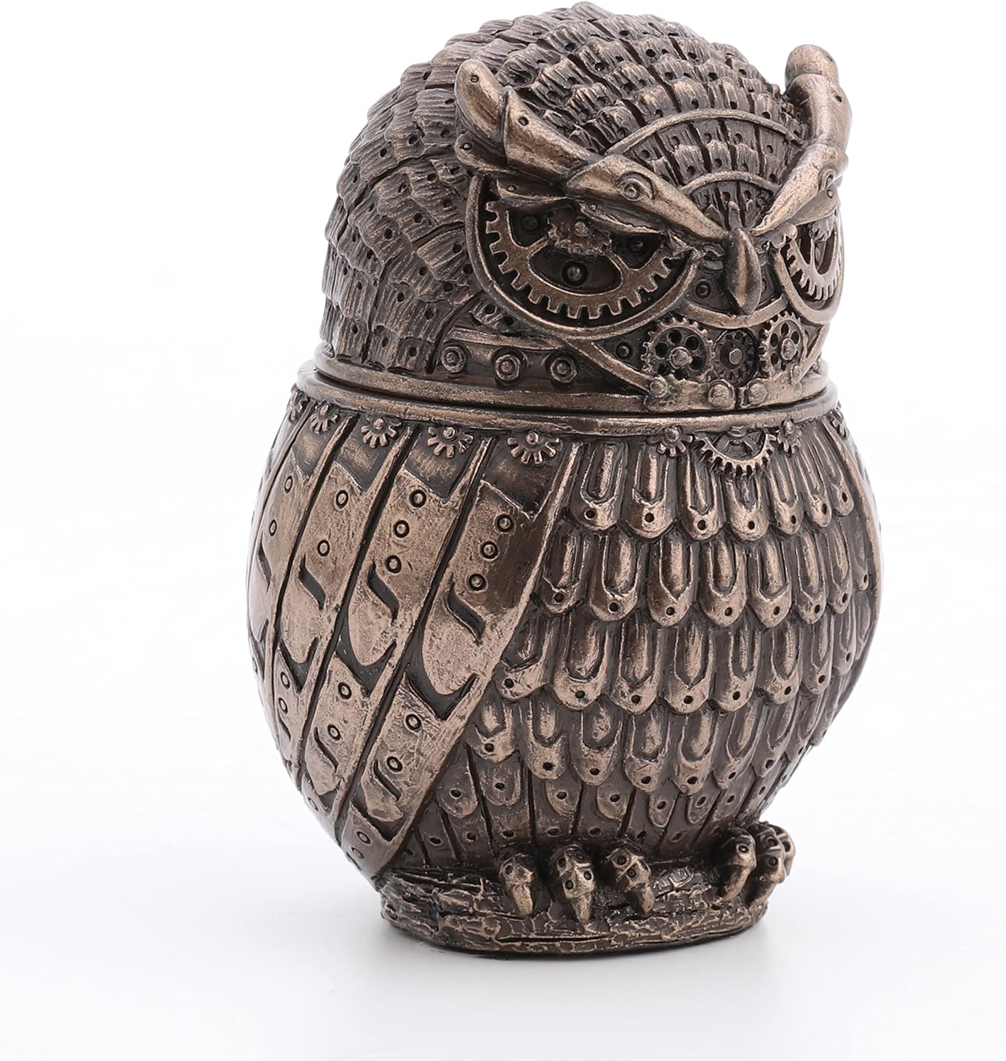 Steampunk Owl Secret Trinket Stash