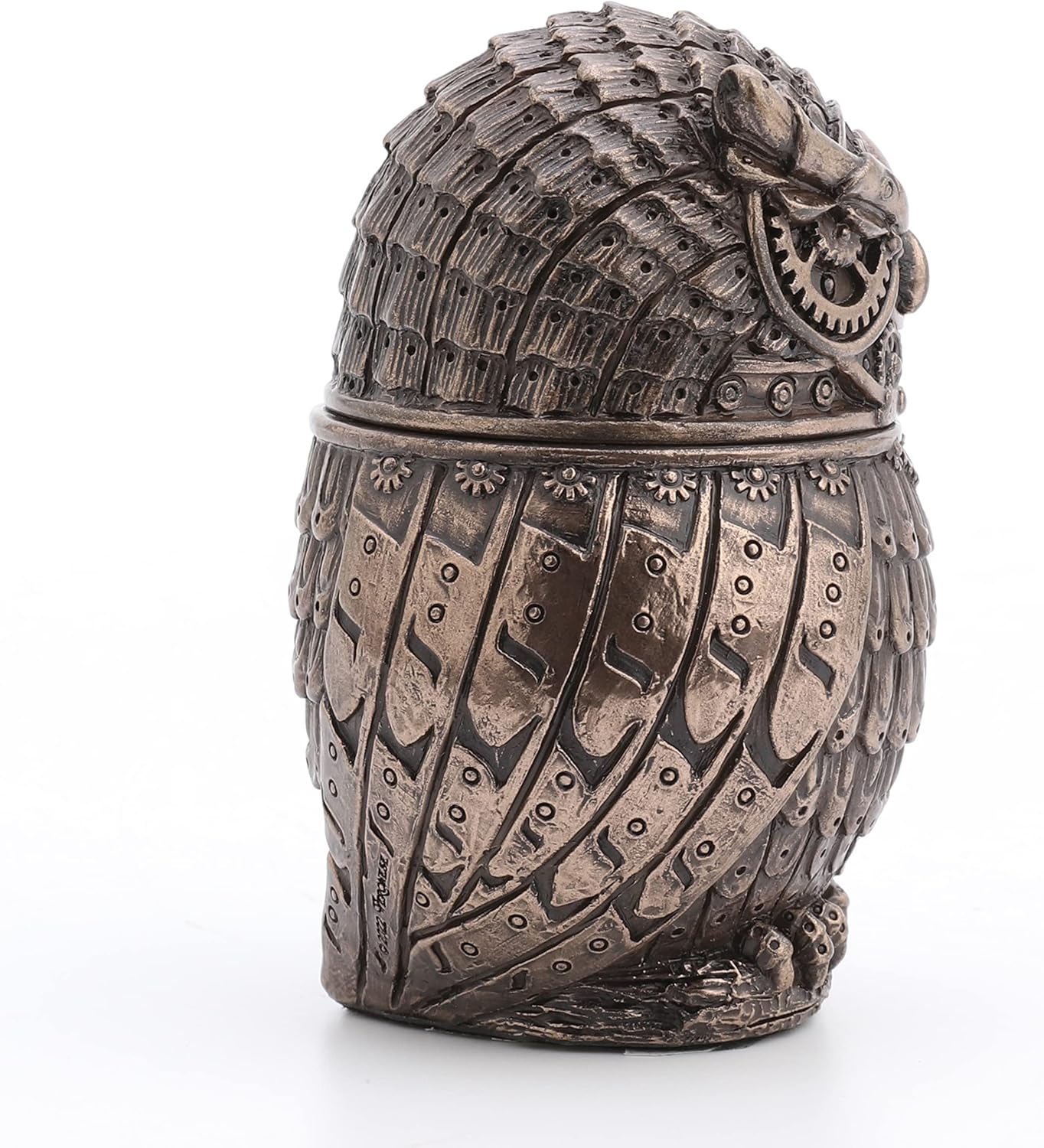 Steampunk Owl Secret Trinket Stash