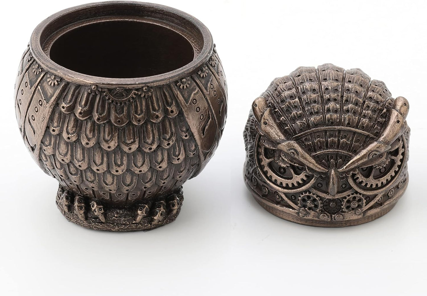 Steampunk Owl Secret Trinket Stash