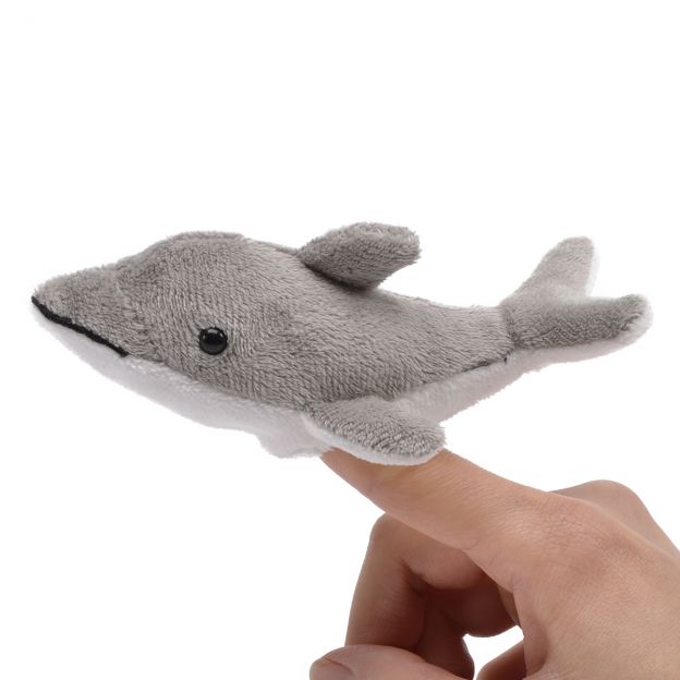 5" Dolphin Finger Puppet