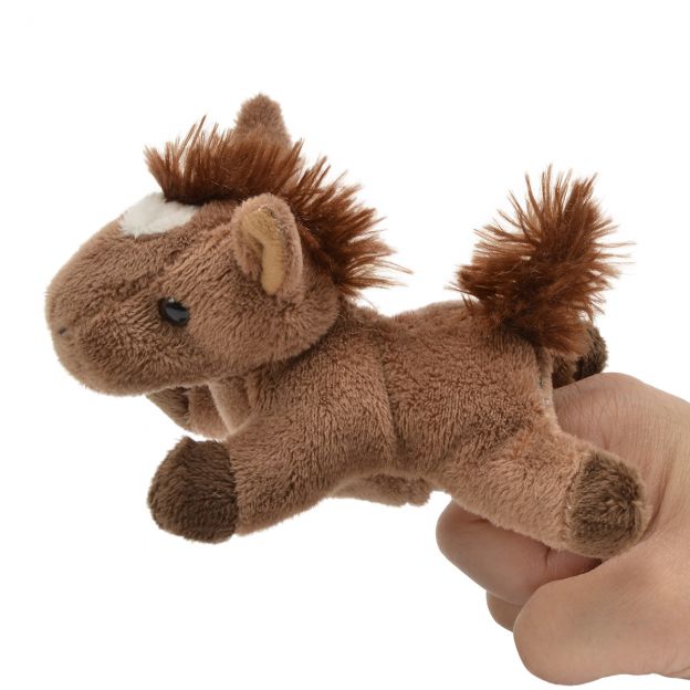 5" Br. Horse Finger Puppet