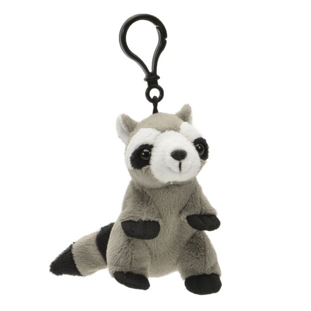 3.5" Raccoon Plush Charm
