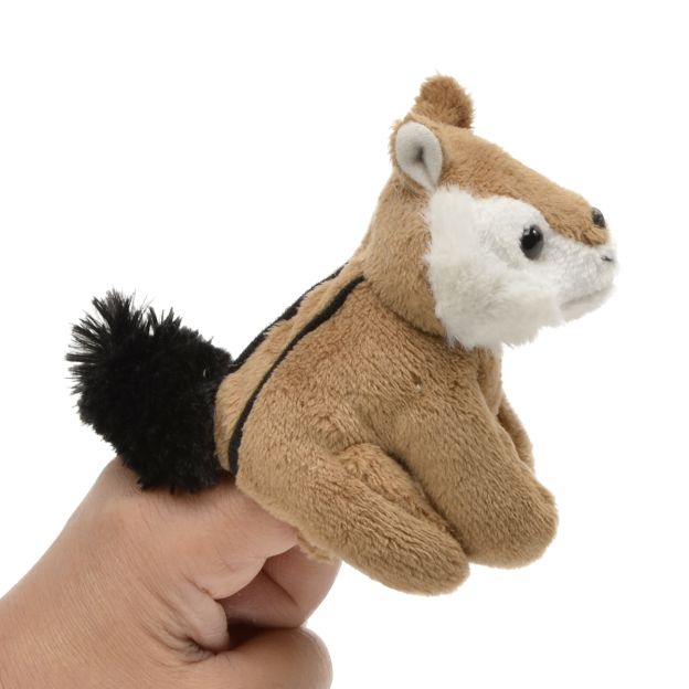 3.5" Chipmunk Finger Puppet