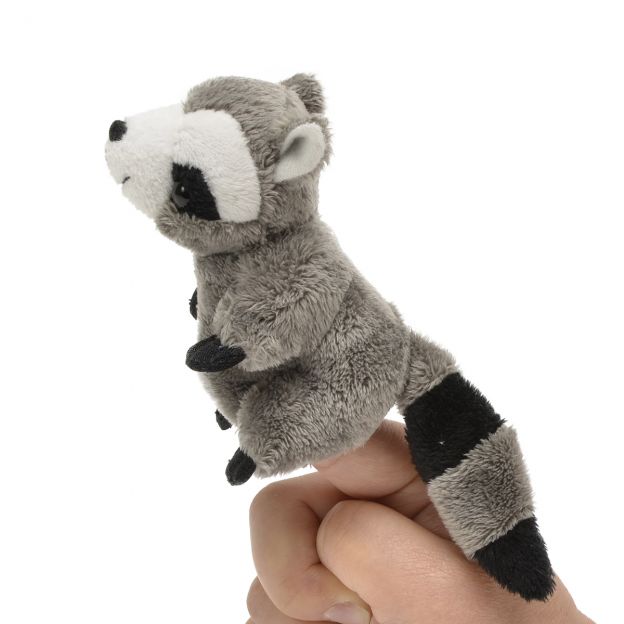 3.5" Raccoon Finger Puppet