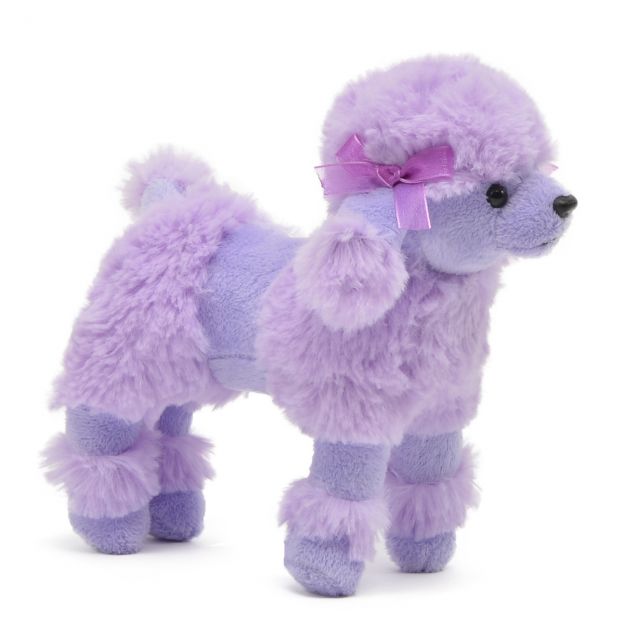 7" Gibbles Purple Poodle