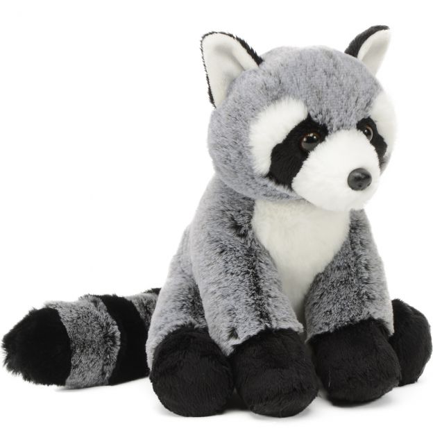 9" Baby Jungle Raccoon