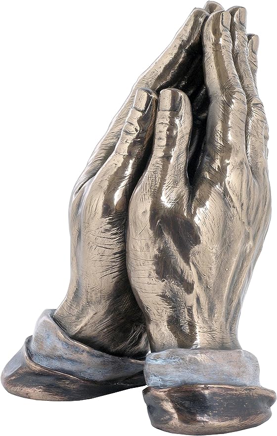 Praying Hands Cold Cast Bronze