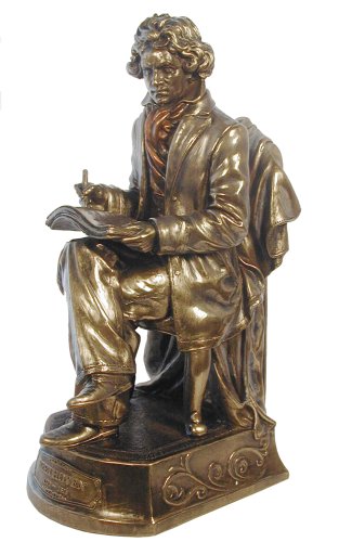 Ludwig Van Beethoven Great German Musician Composer Sculpture
