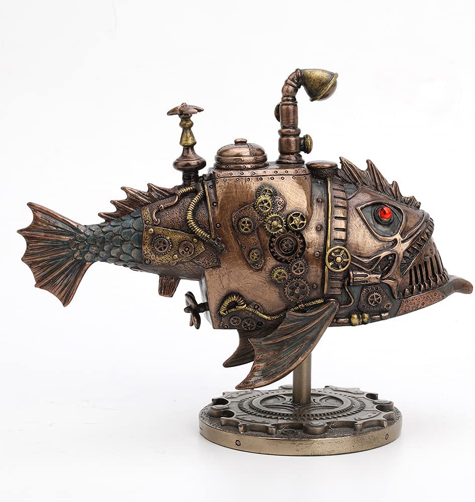 Steampunk Submarine Melanocetus Unus