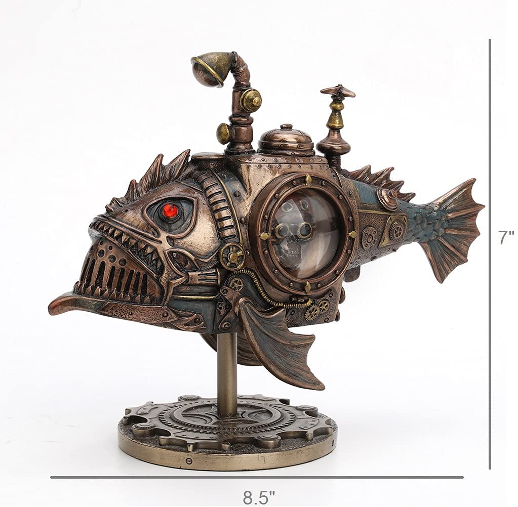 Steampunk Submarine Melanocetus Unus