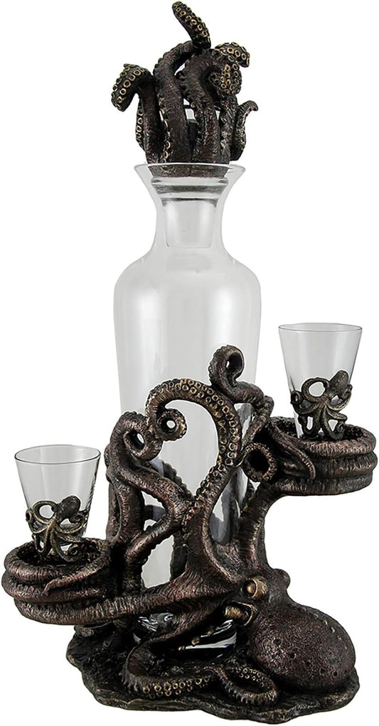 Octopus Spirit Decorative Decanter Set