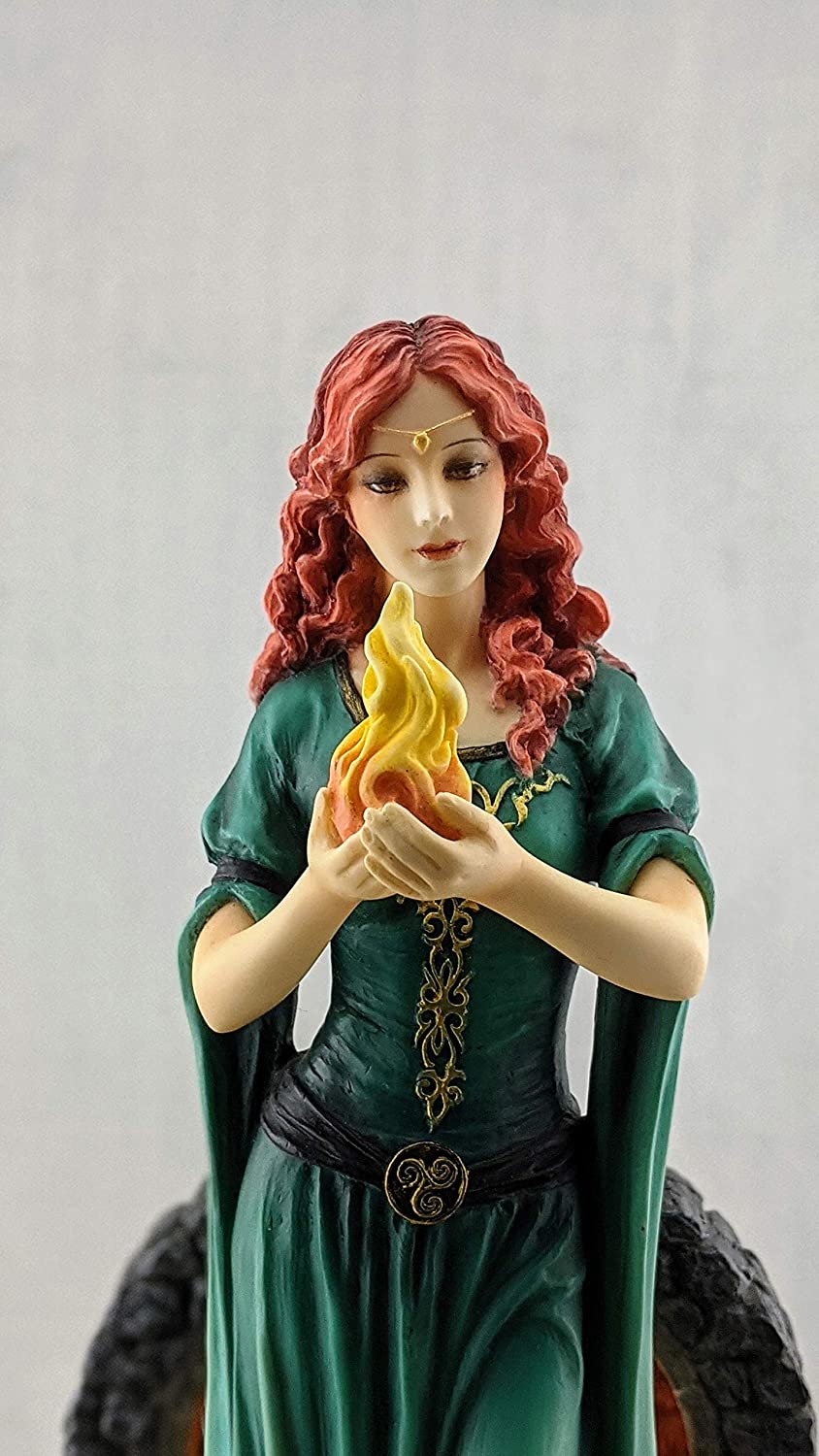 Brigid Goddess Of Hearth And Home Polystone Finish