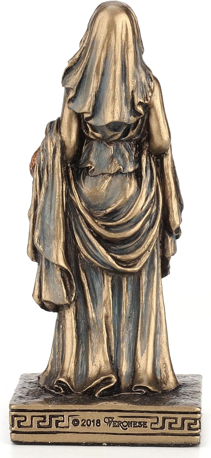 Hestia Greek Gods Painted Polystone Miniature Figurine