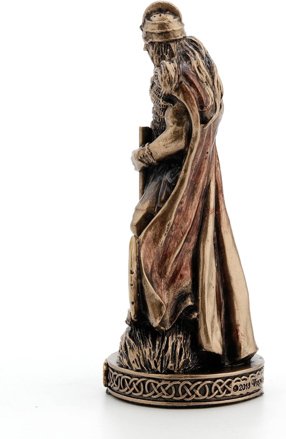 Vidar Norse Gods Painted Polystone Miniature Figurine