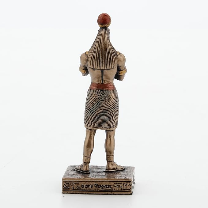 Thoth Painted Polystone Statue