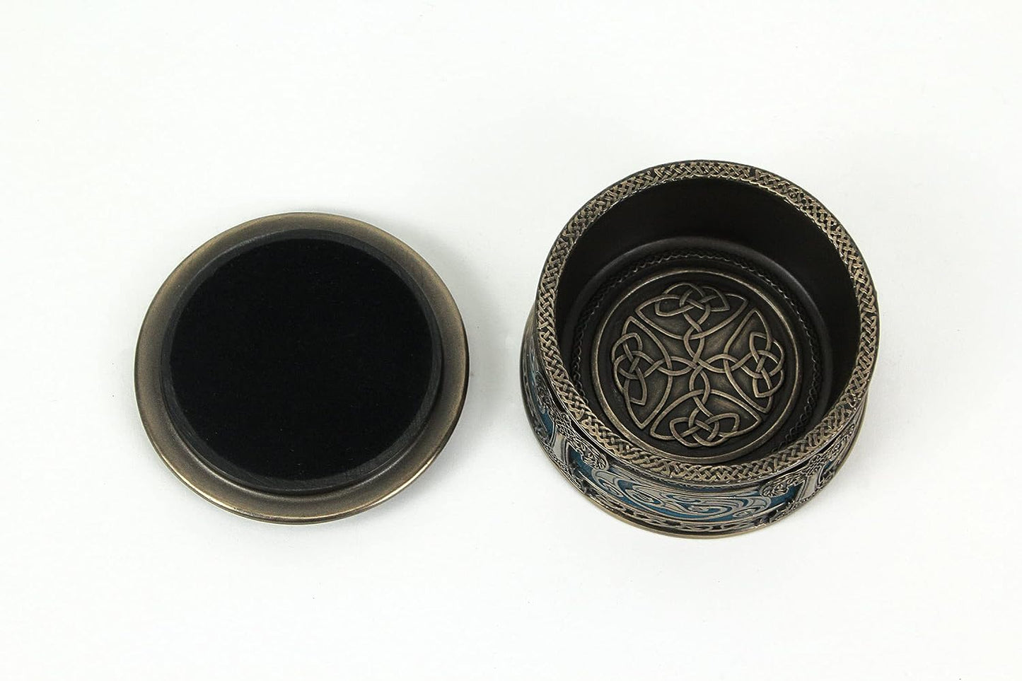 World Tree Of Life Trinket Box Cold Cast Bronze