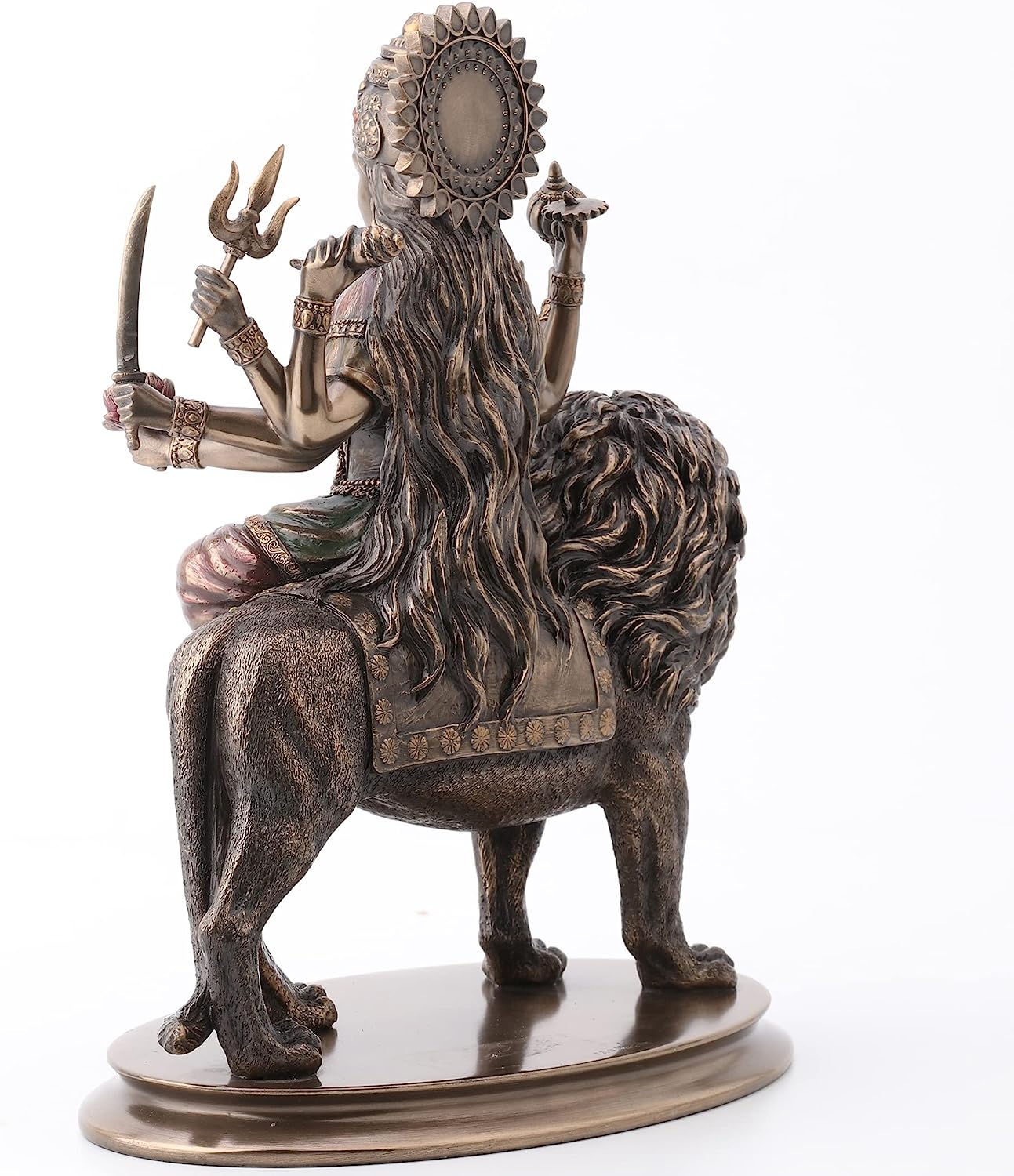 Durga Riding On Lion