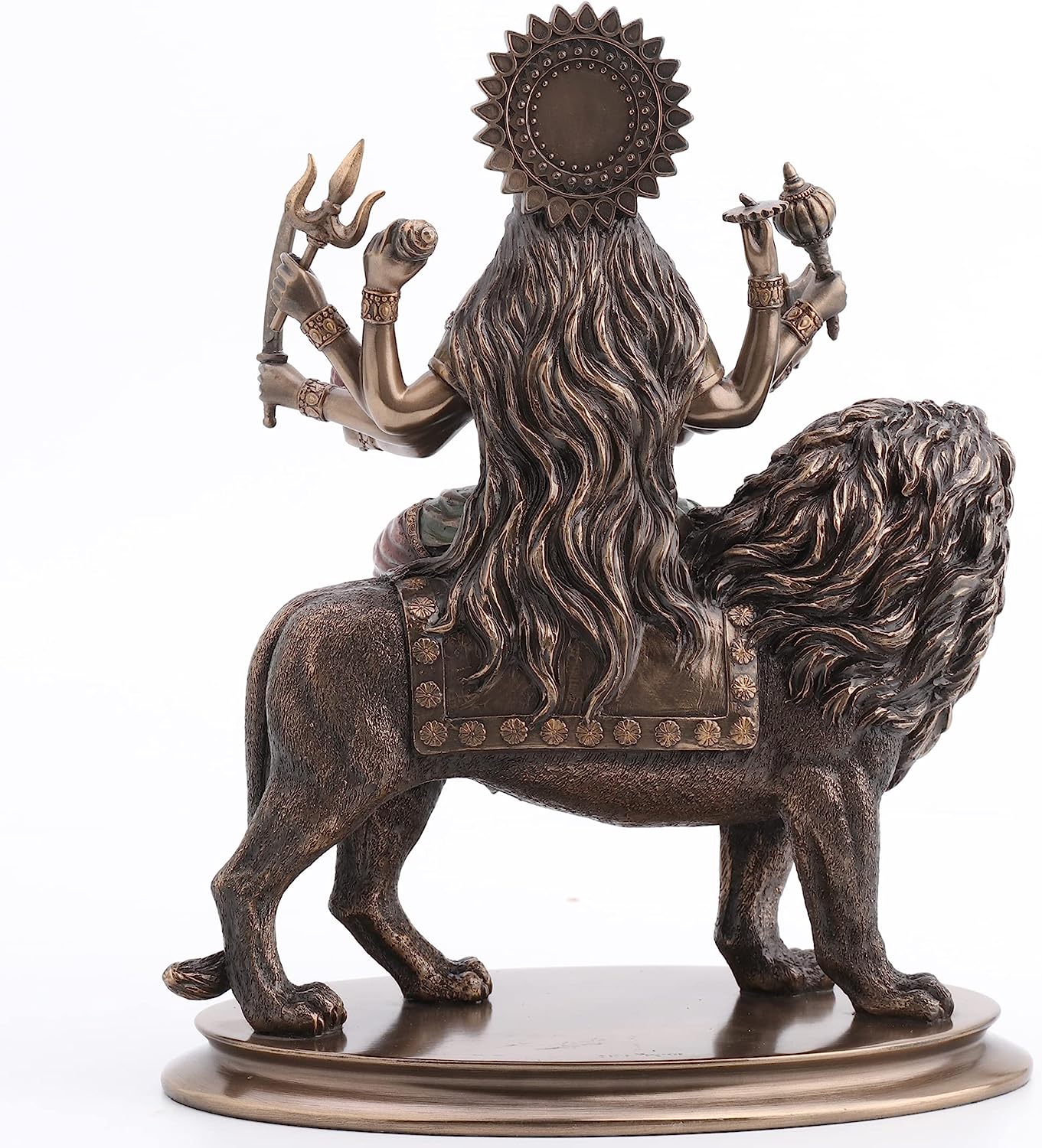 Durga Riding On Lion
