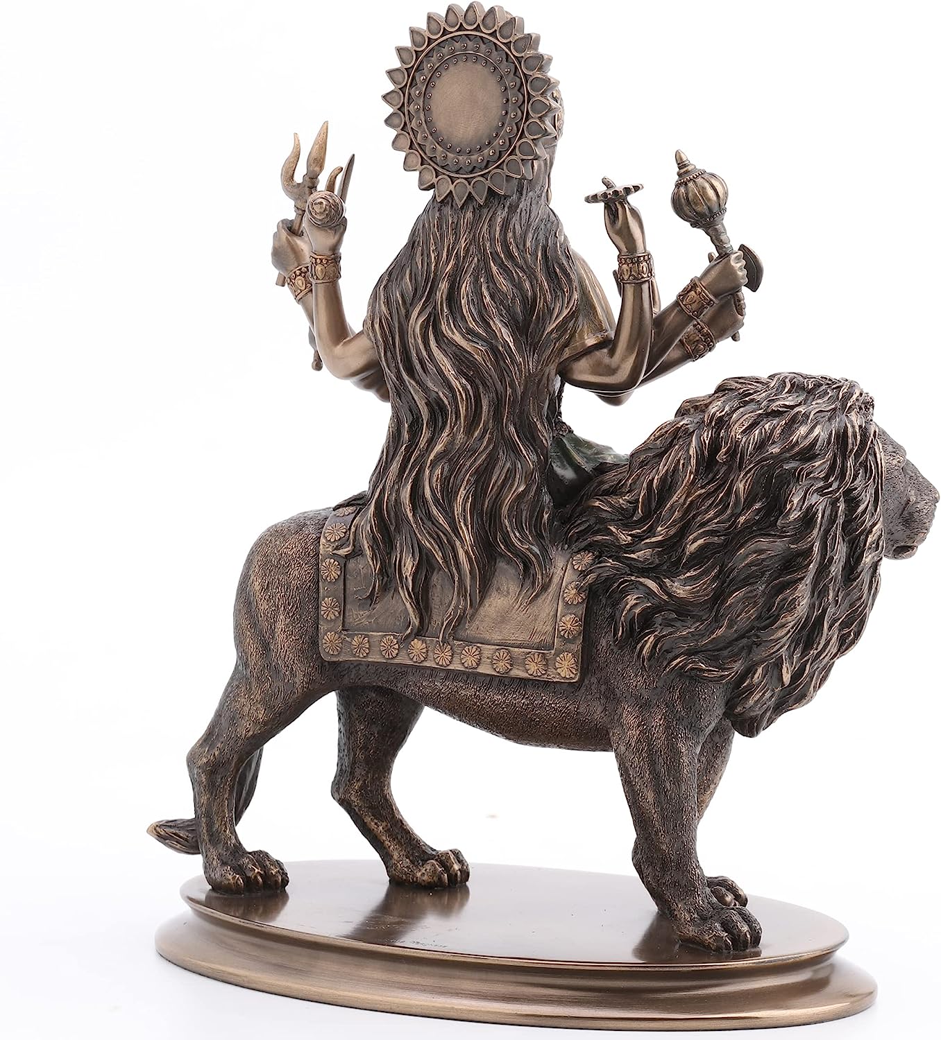 Durga Riding On Lion