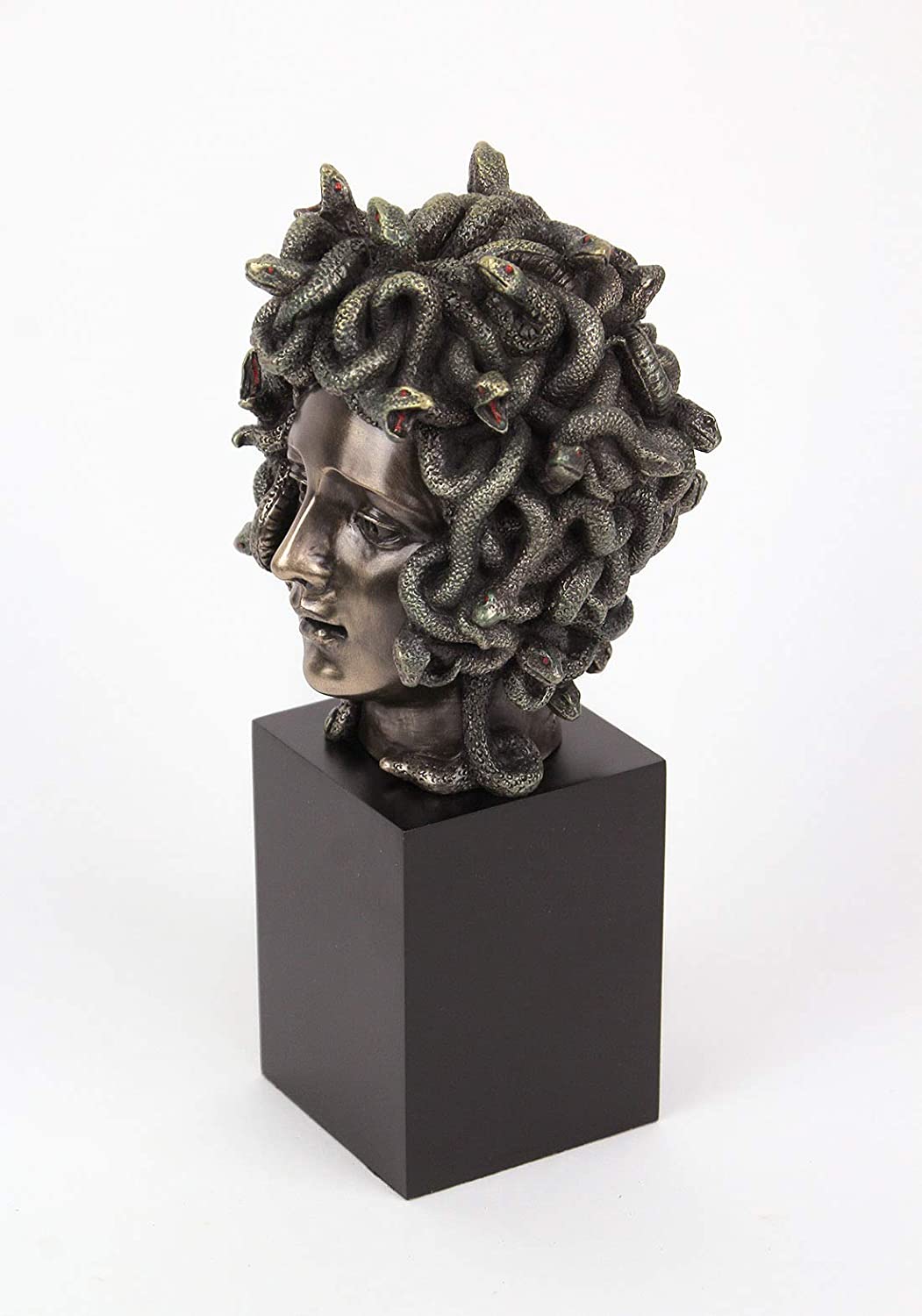 Medusa Head On Plinth