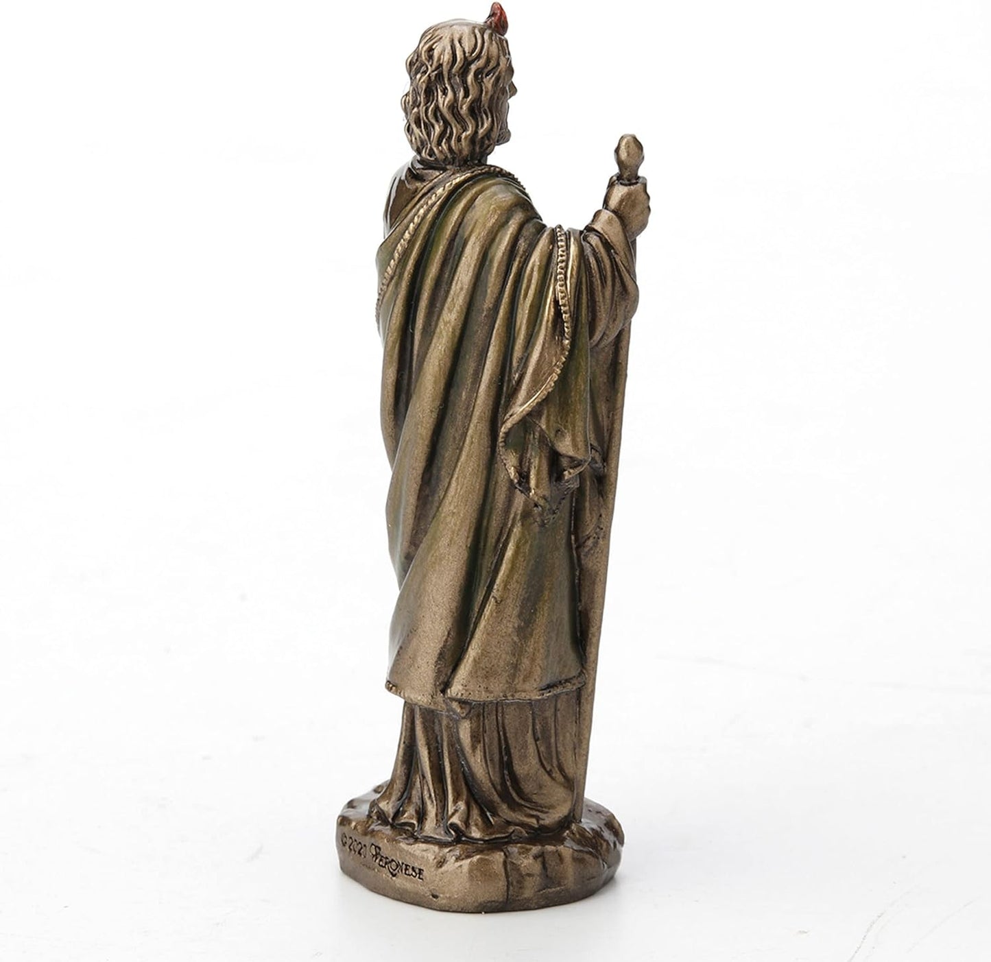 Saint Jude The Apostle Hand Painted Miniature Statue