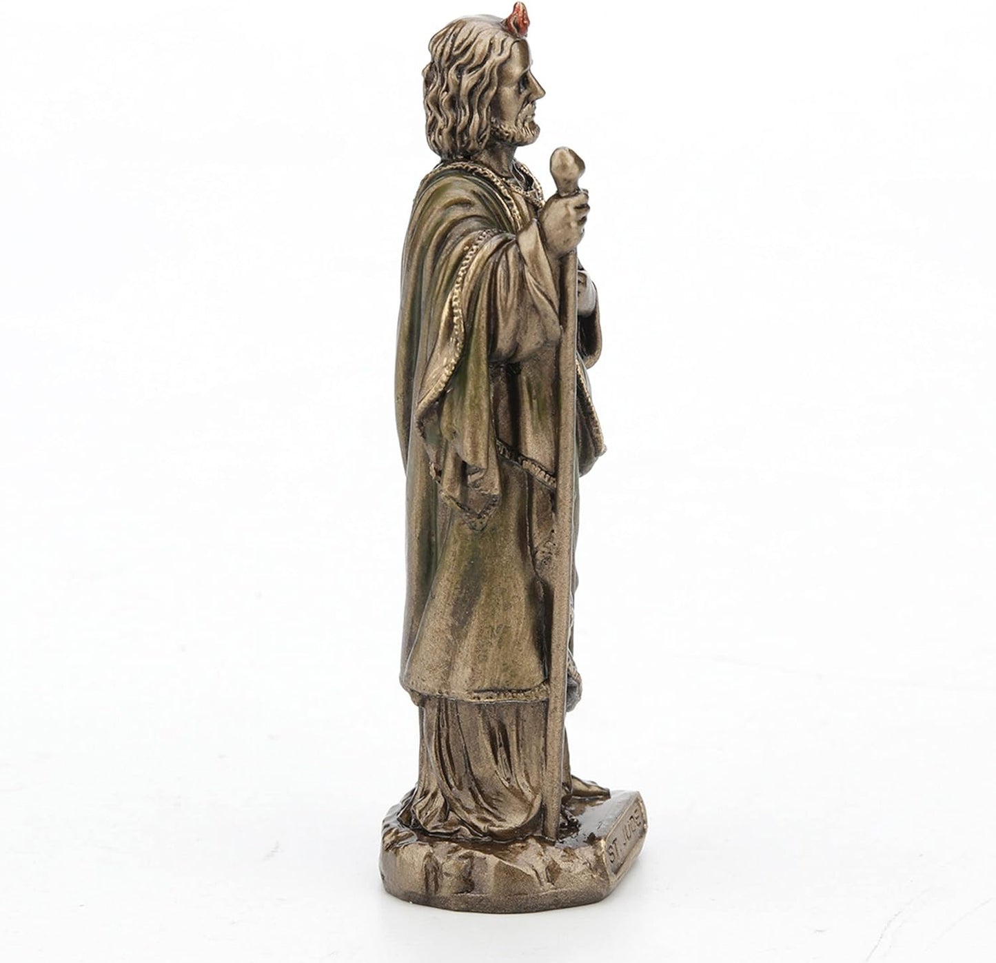 Saint Jude The Apostle Hand Painted Miniature Statue