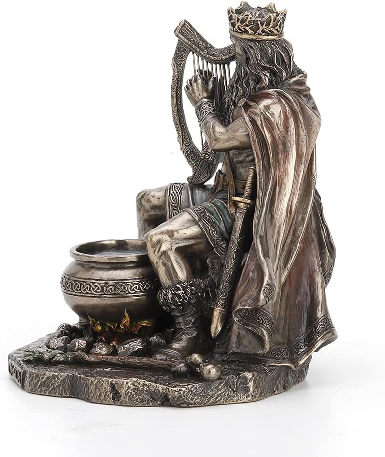 Dagda Celtic Druid King Of Tuatha De Danann Figurine