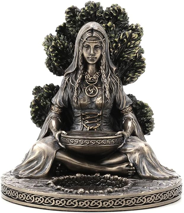 Celtic Goddess Danu Tealight Candle Holder