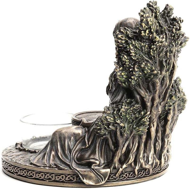 Celtic Goddess Danu Tealight Candle Holder