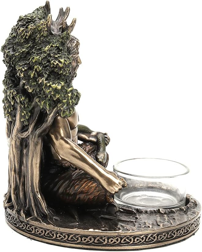 Celtic God Cernunnos Tealight Candle Holder