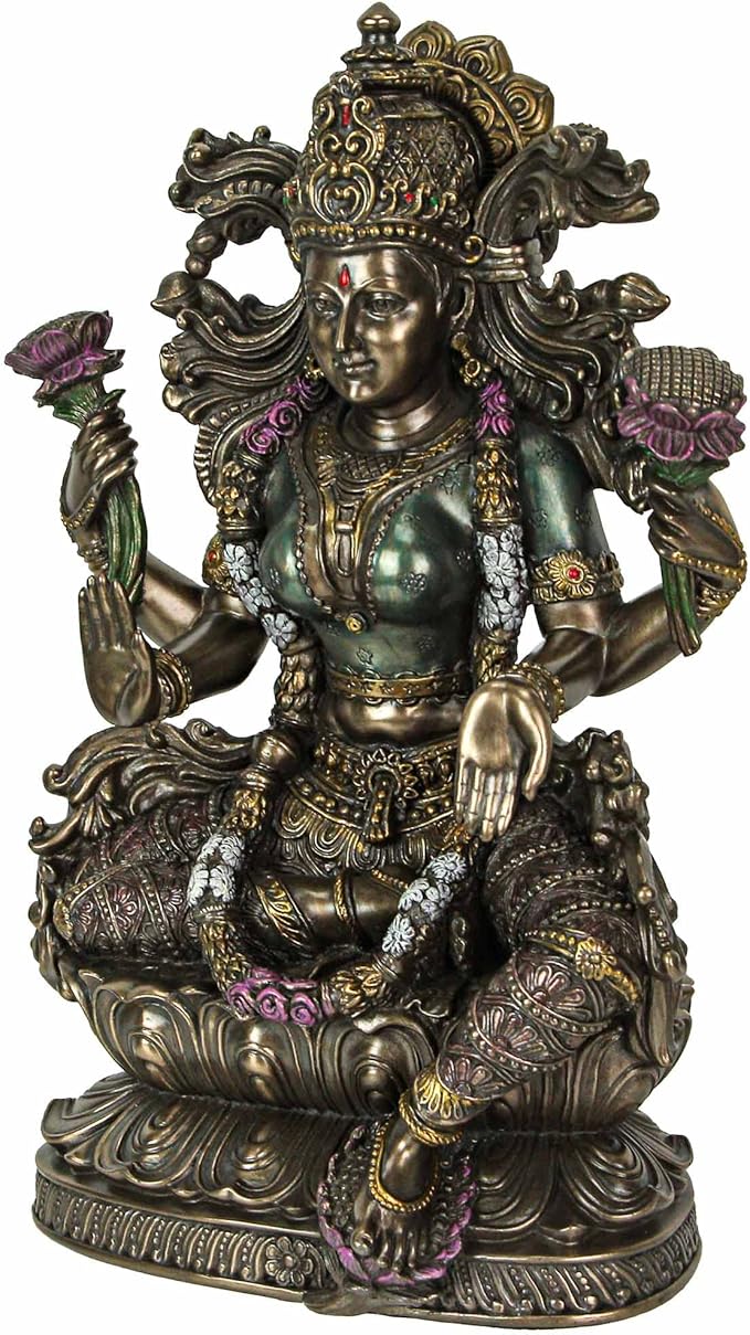 Lakshmi Sitting On Lotus