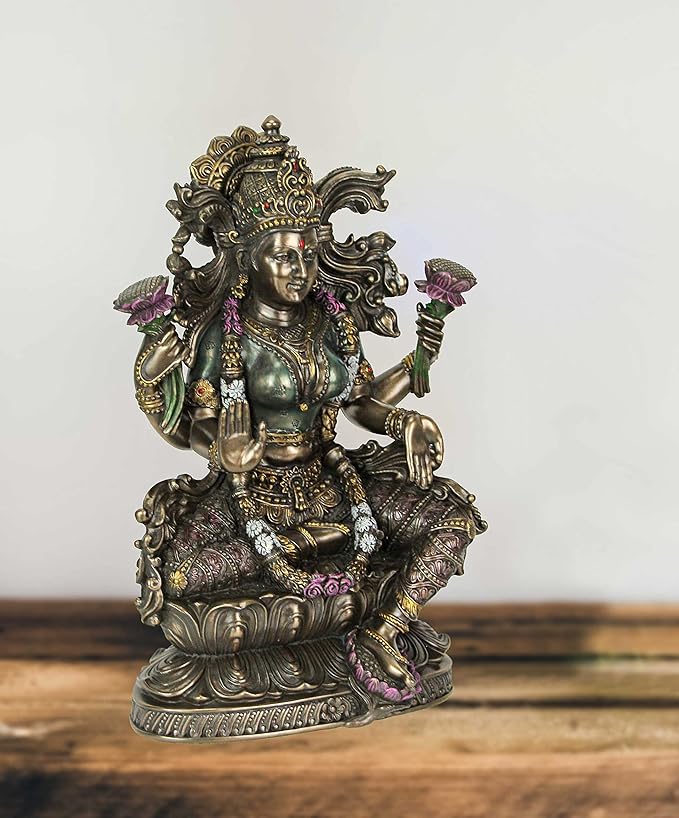 Lakshmi Sitting On Lotus