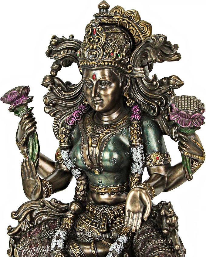 Lakshmi Sitting On Lotus