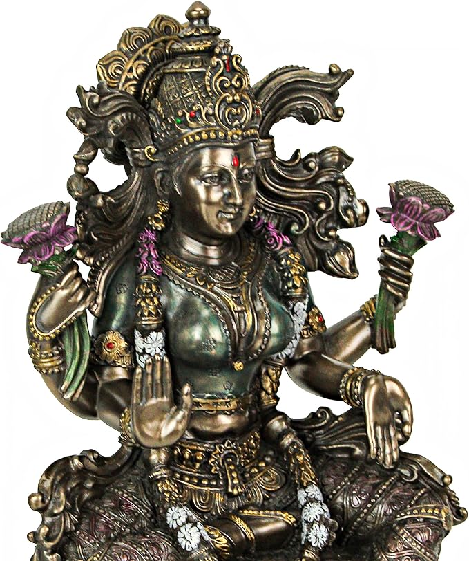 Lakshmi Sitting On Lotus