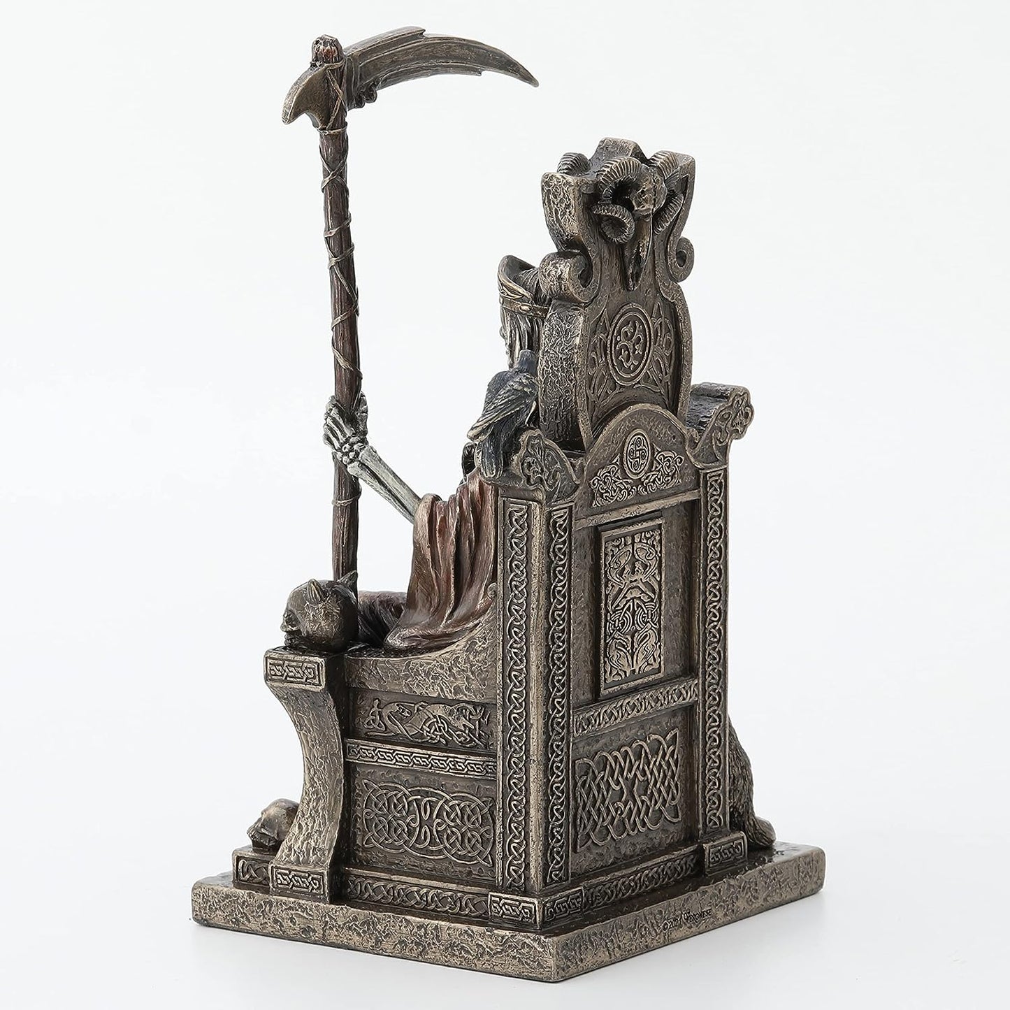 Hel Sitting On Throne Norse Goddess Of Death
