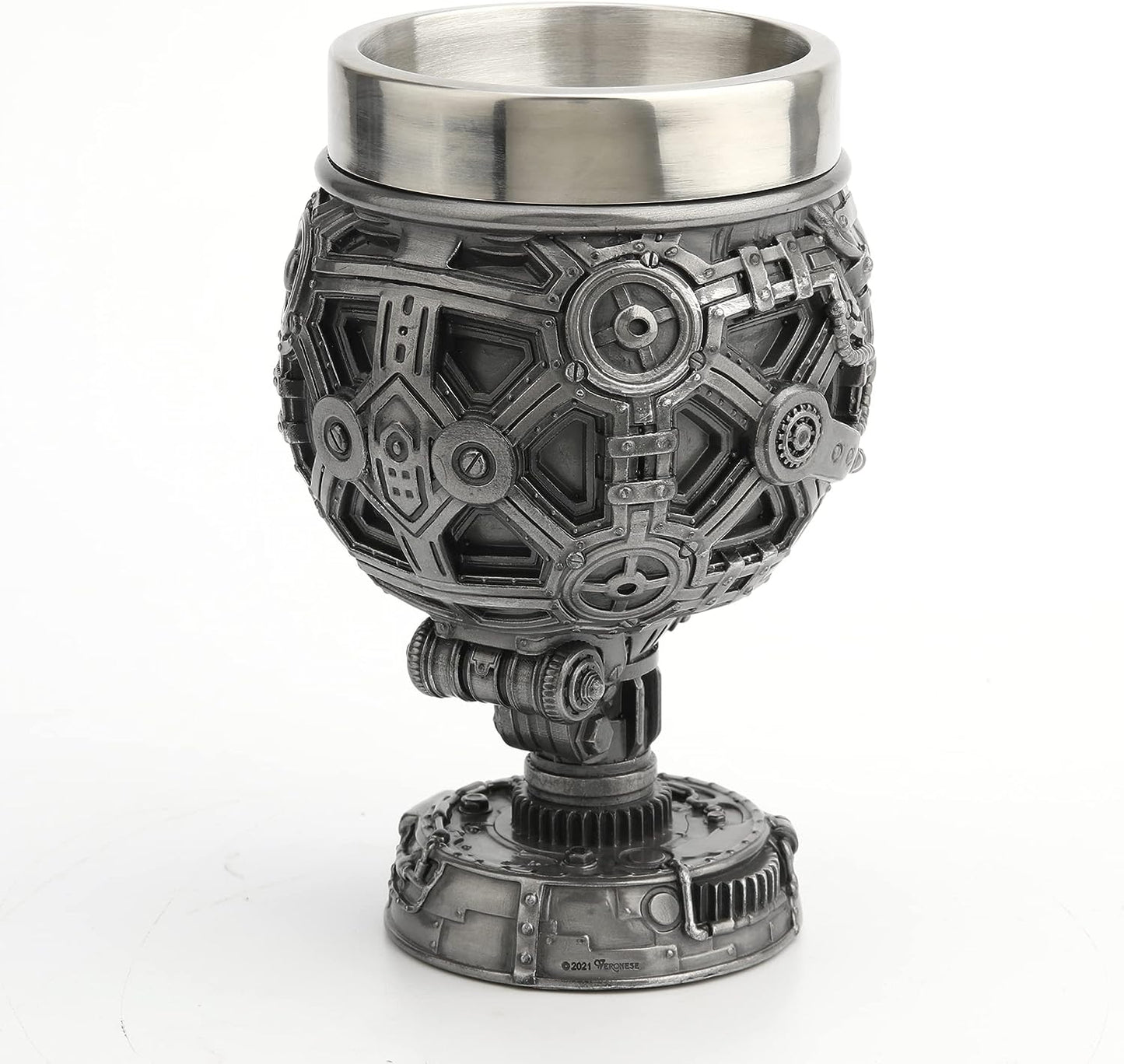 Steampunk Skull Celtic Trinity Goblet Mug